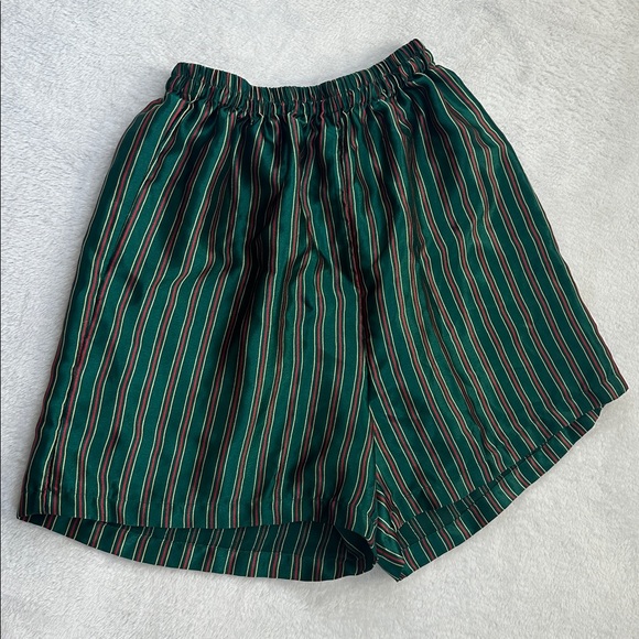 Victoria's Secret Pants - VTG Victoria’s Secret Yellow Label Women’s Christmas Sleepwear Stretchy Shorts S